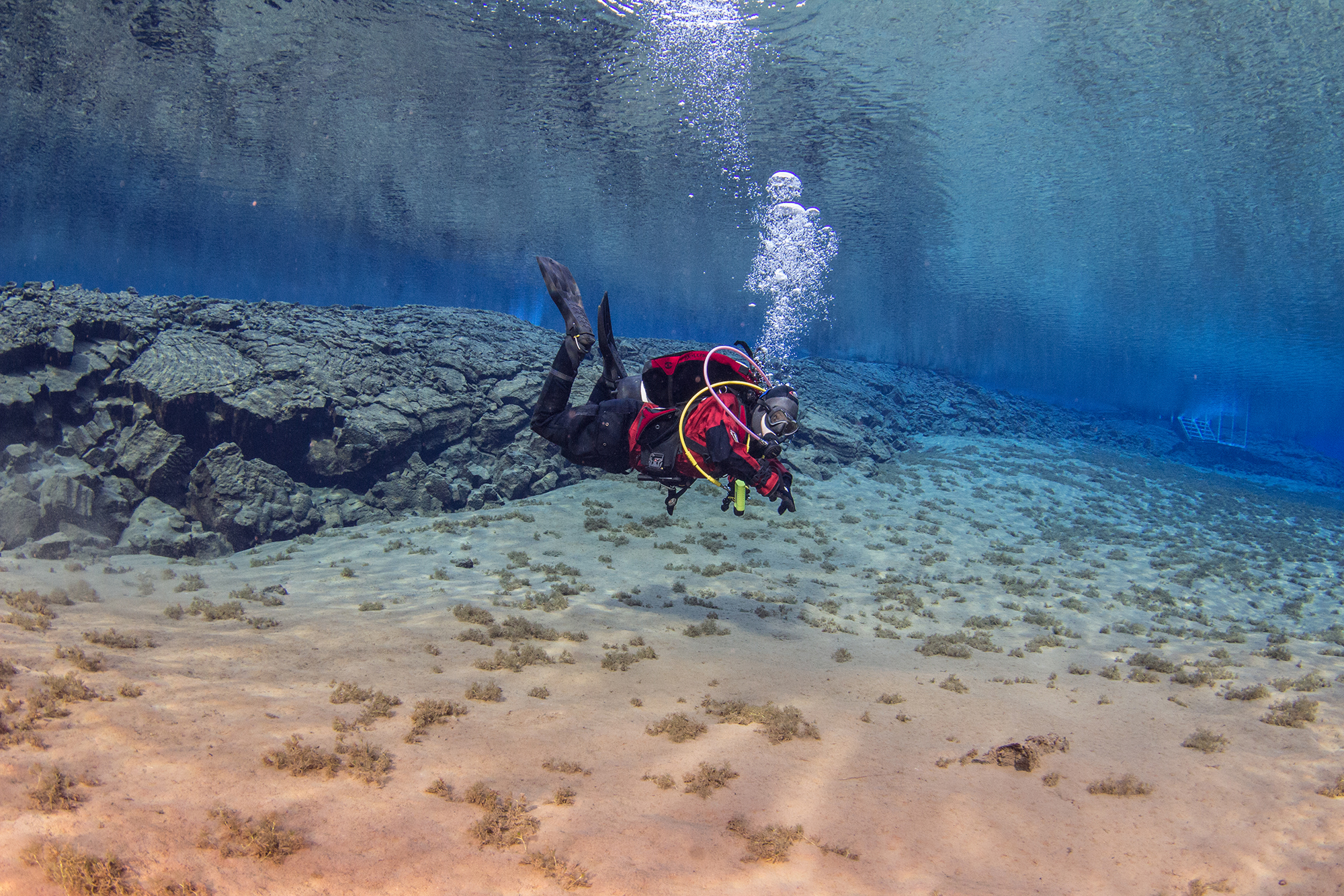 Silfra fissure green