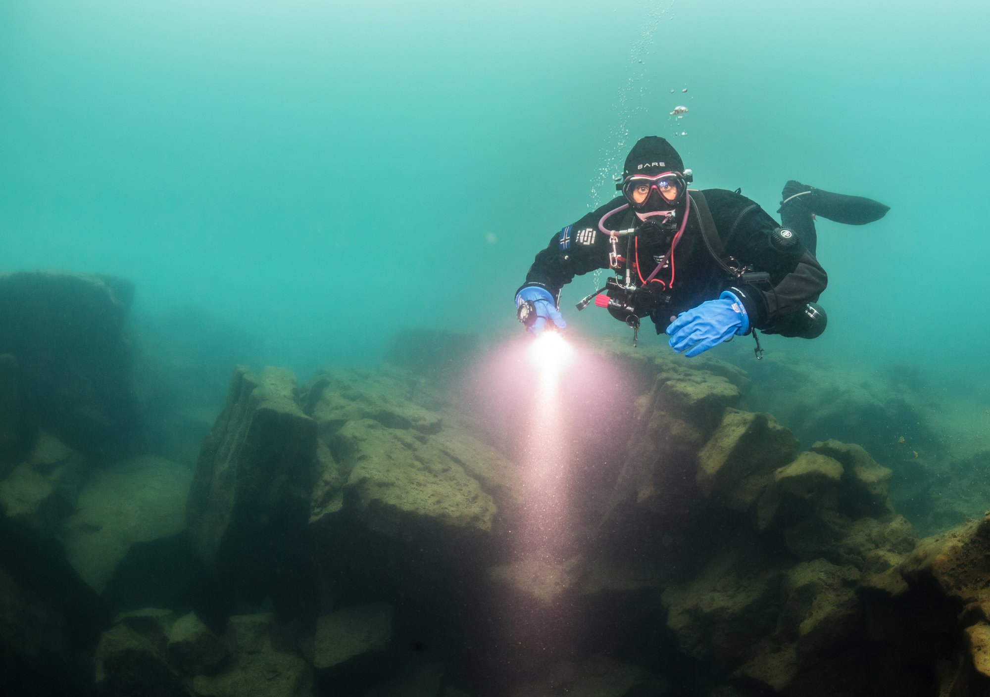 Northern lights Silfra